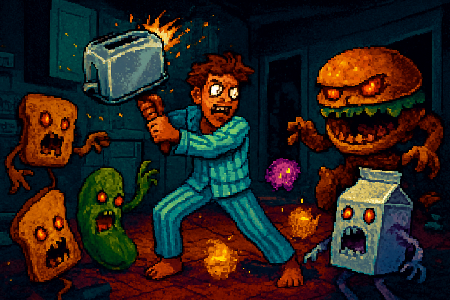 Toaster Terror - Dungeon Crawler RPG by Jabali AI