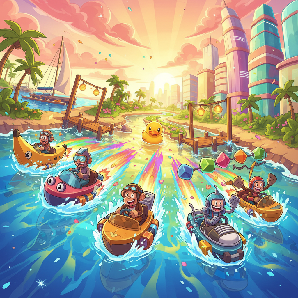 Splashdown Rivals - 3D Racing by Jabali AI