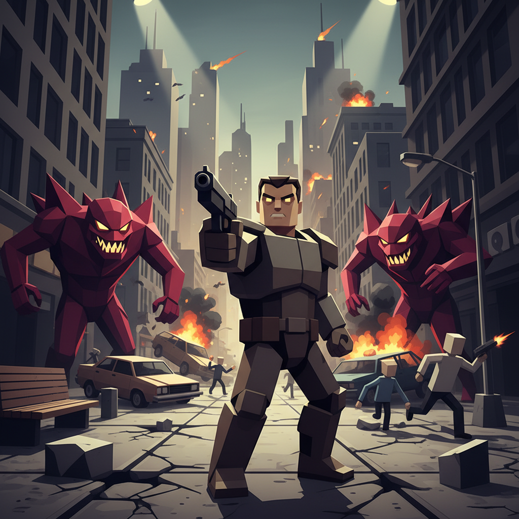 City Monster Rampage - 3D Open World by Jabali AI