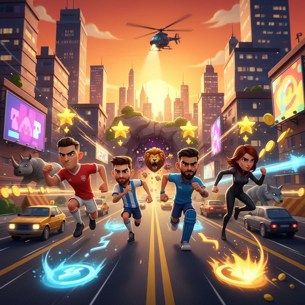 Run Beyond Limits - 3D Open World by Jabali AI