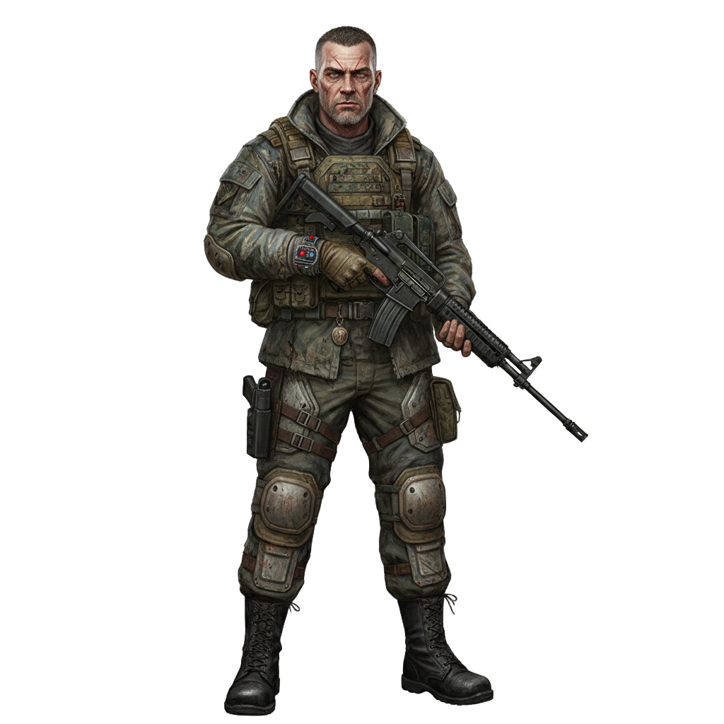Commander Aric - Character Life Simulation by Jabali AI
