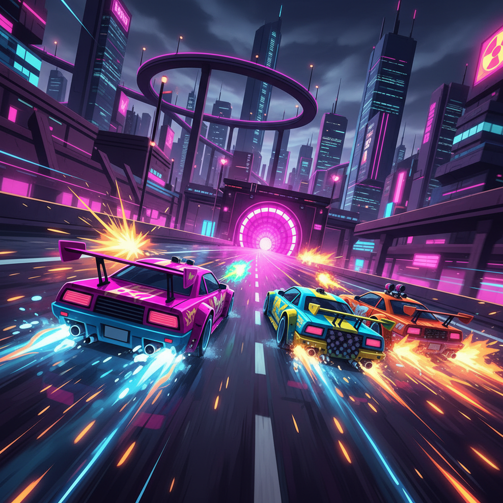 Turbo Fury Rush - Jabali AI Poster