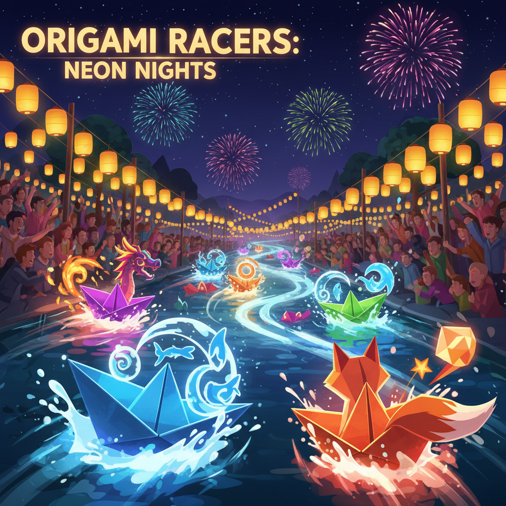 Lantern Rush: Origami Rivals - 3D Racing by Jabali AI