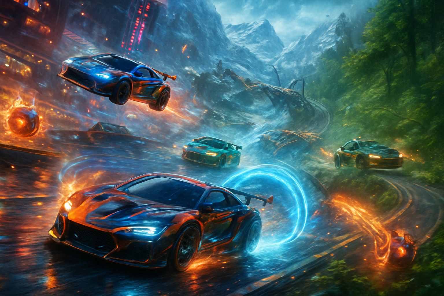 Rage Circuit - 3D Racing by Jabali AI