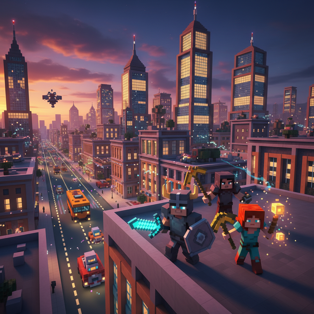 Block City Unleashed - 3D Open World by Jabali AI