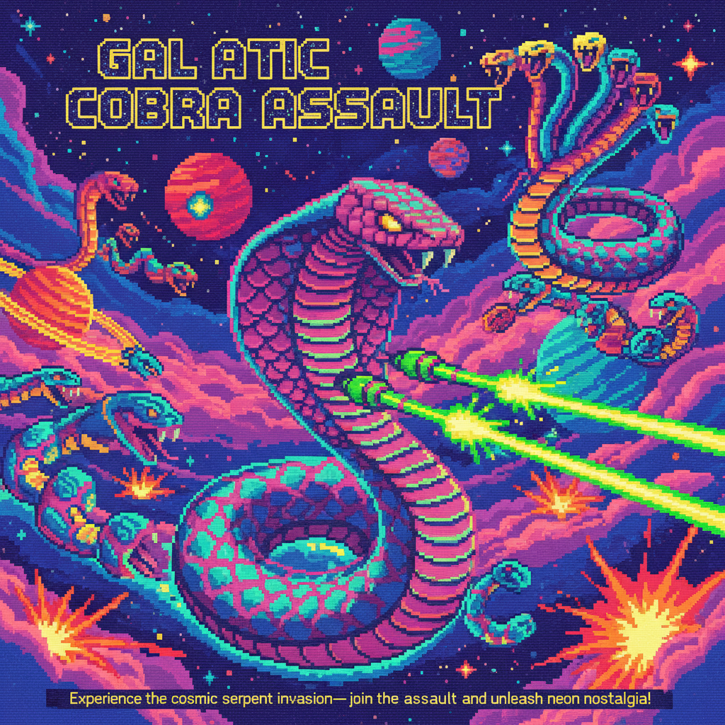 Galactic Cobra Assault - Jabali AI Poster