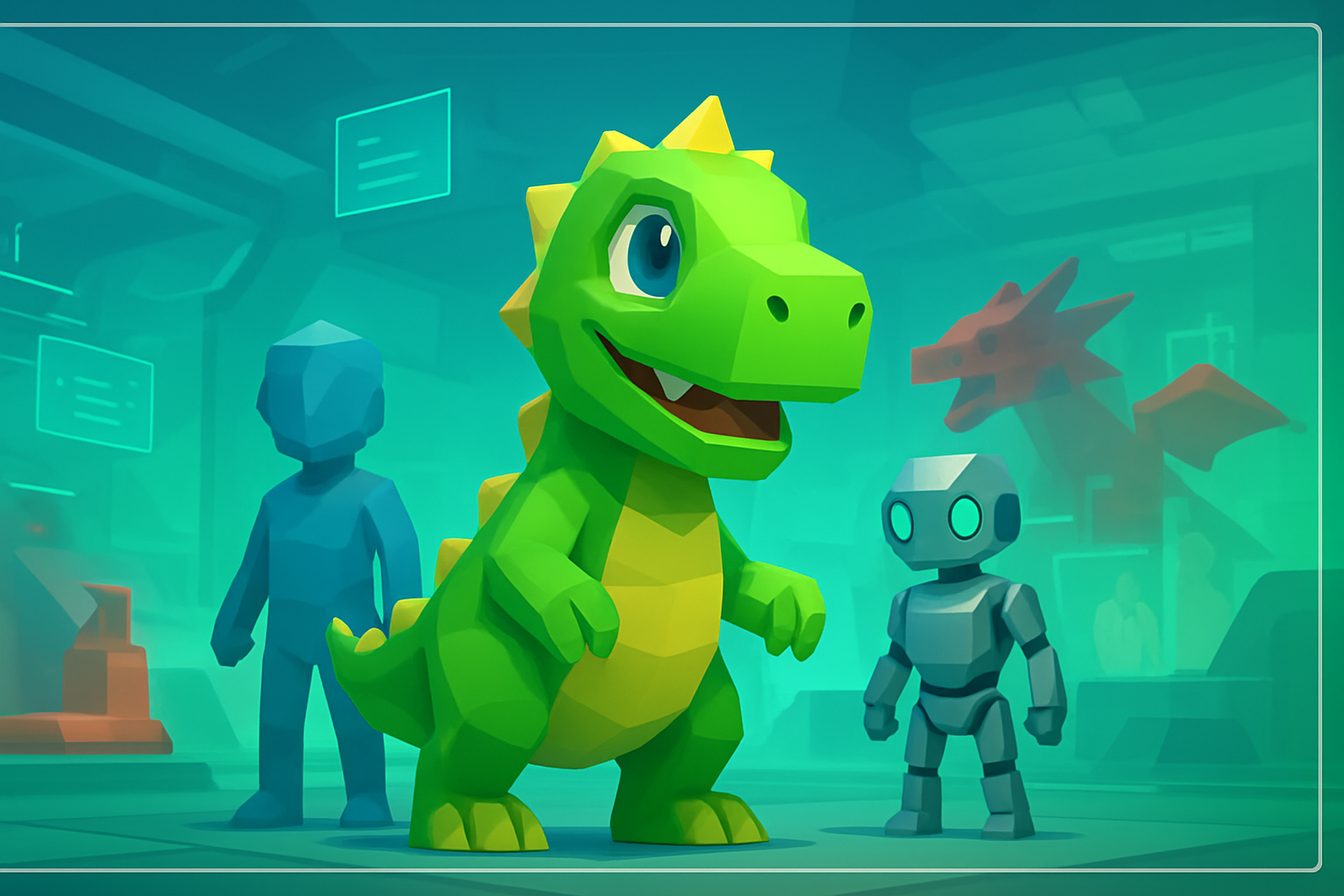 Rex - 3D Character Simulation by Jabali AI