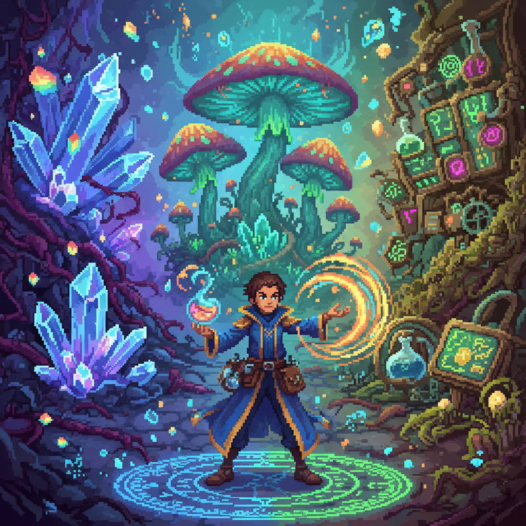 Voidbound Chronicles - Dungeon Crawler RPG by Jabali AI