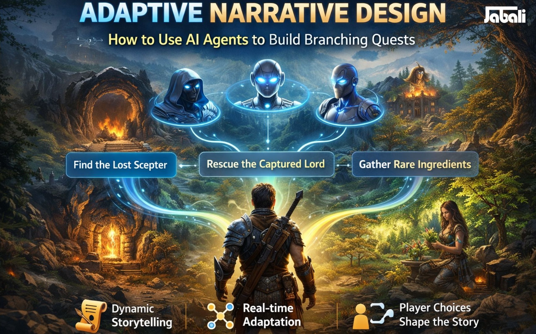 Adaptive Narrative Design: How to Use AI Agents to Build Branching Quests