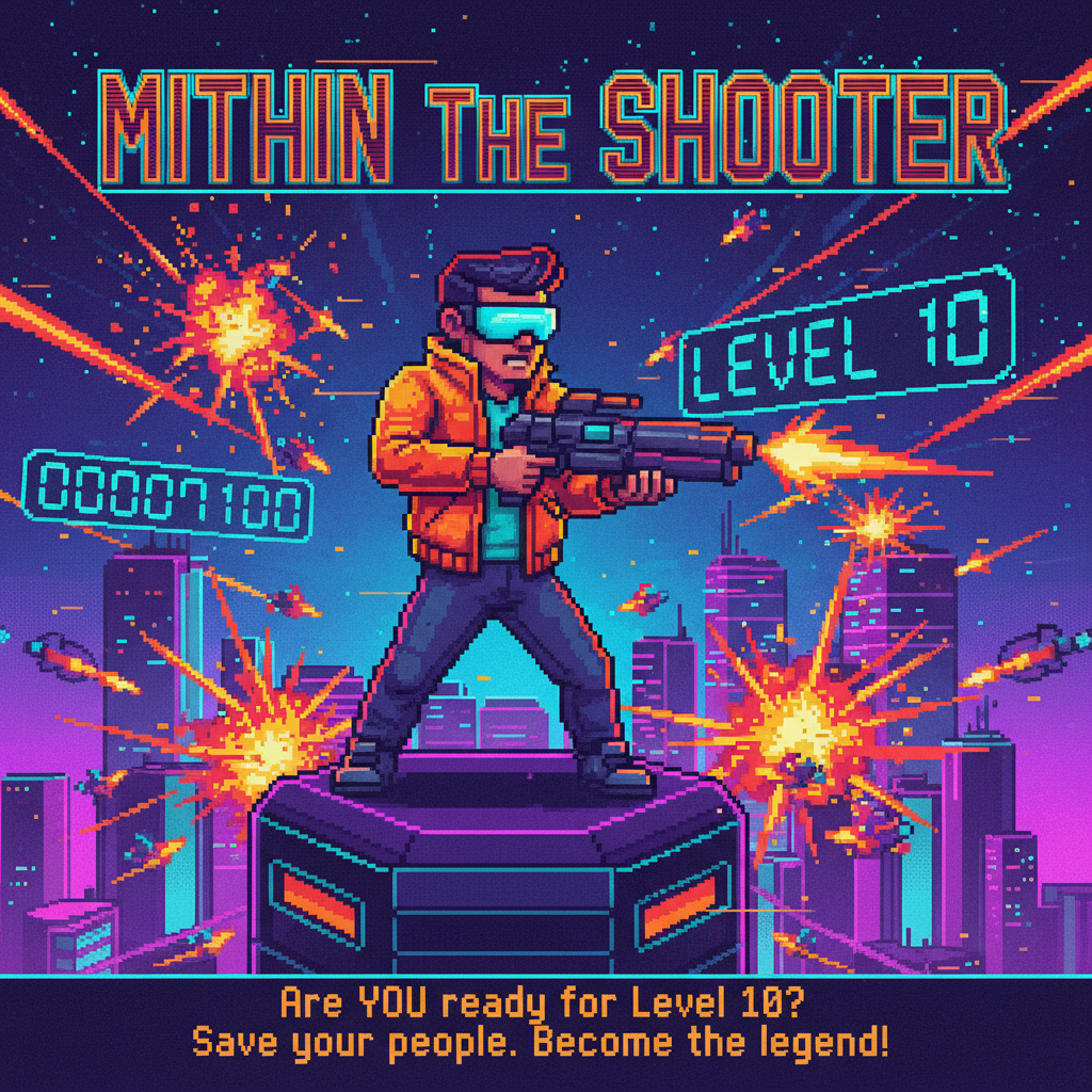 Mithin the Shooter - Strategic Defense Arcade by Jabali AI