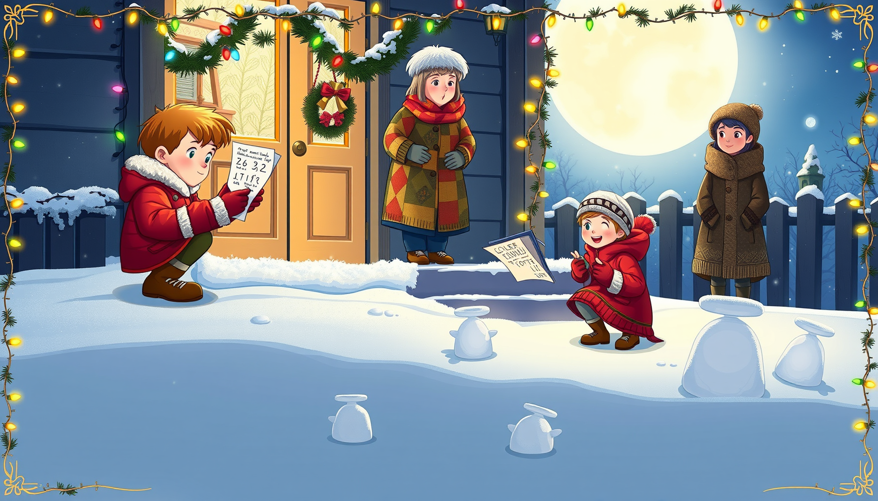 The Mitten Code of Hollyvale - Branching Interactive Story by Jabali AI
