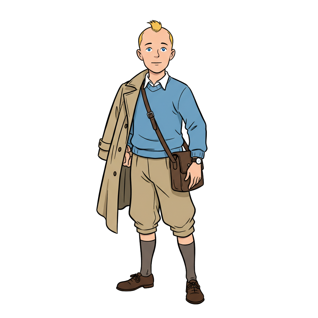 Tintin - Jabali AI Poster