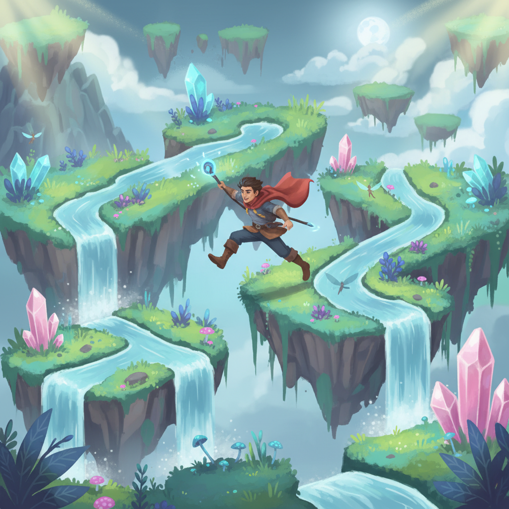 Skygear Leap - Rhythm Platformer by Jabali AI