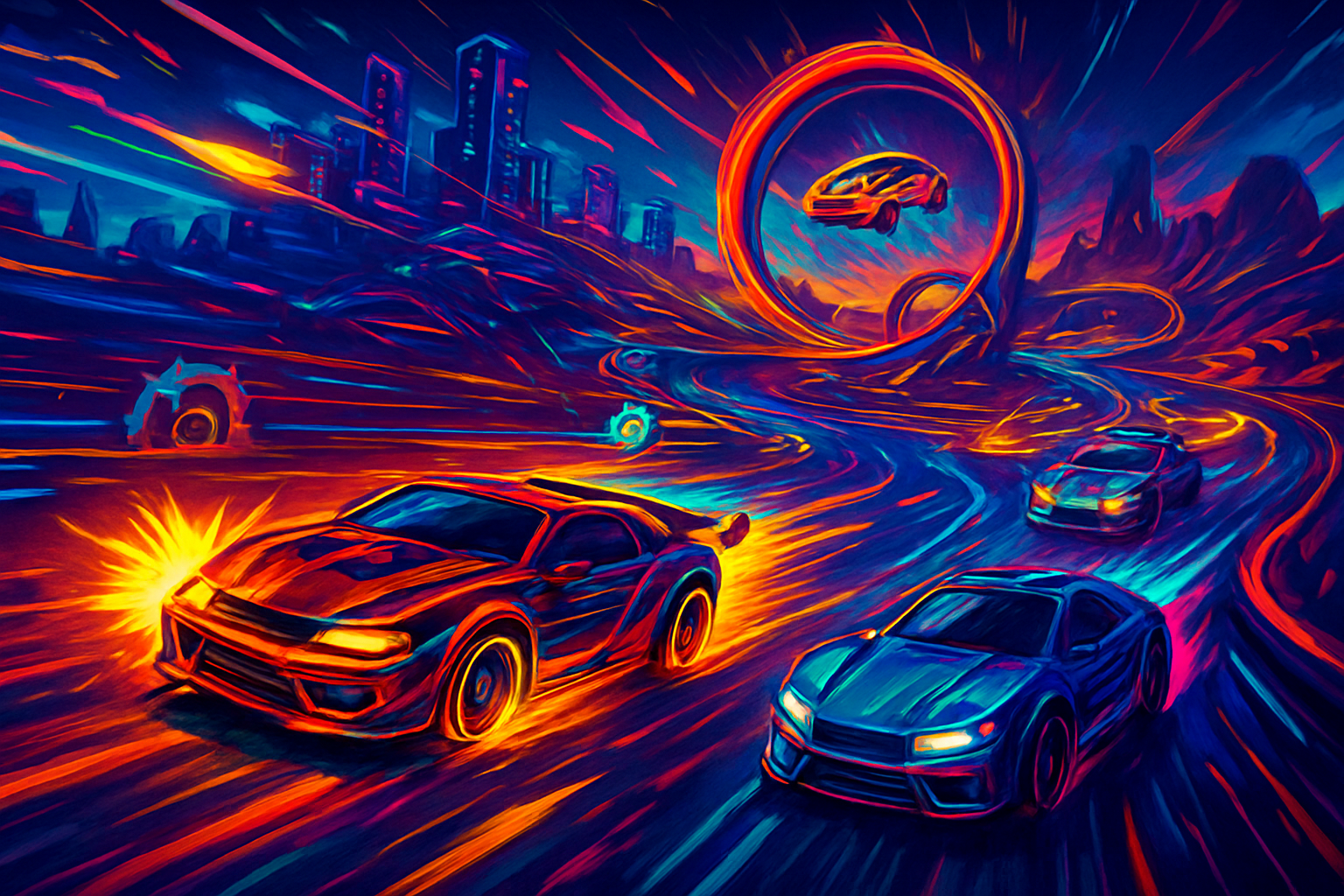 Turbo Carnage Circuit - 3D Racing by Jabali AI