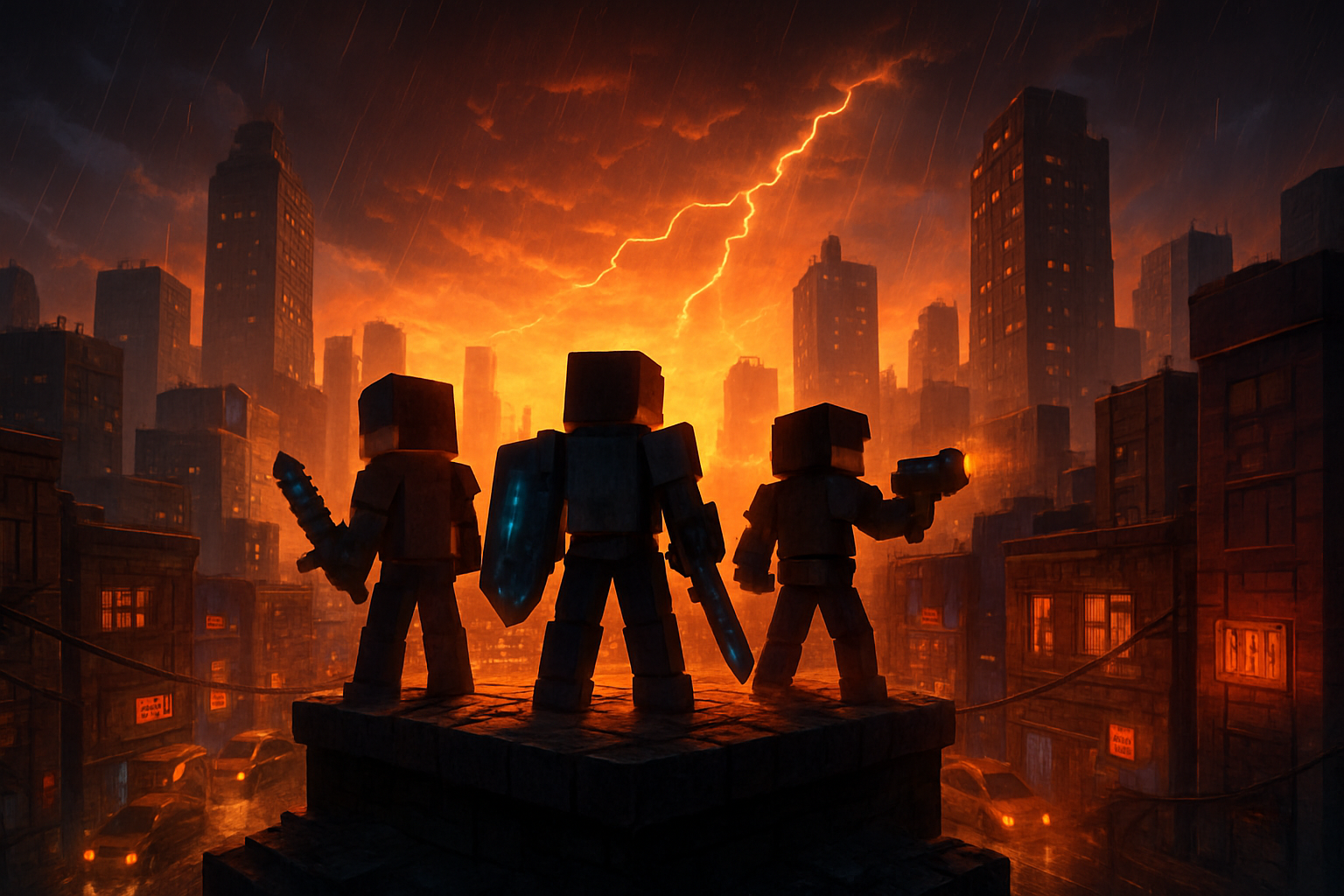 Urban Blockscape - 3D Open World by Jabali AI