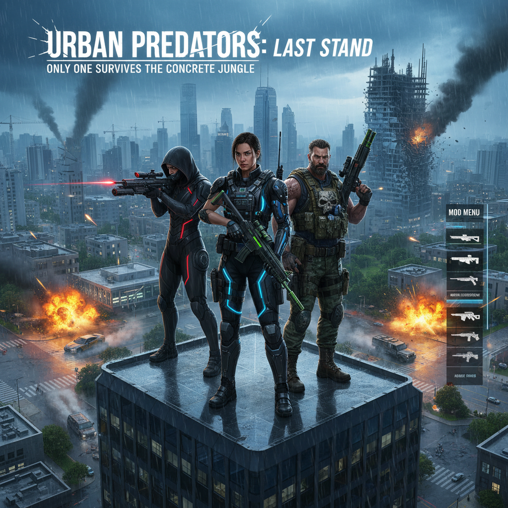 Urban Warfare Arena - Jabali AI Poster