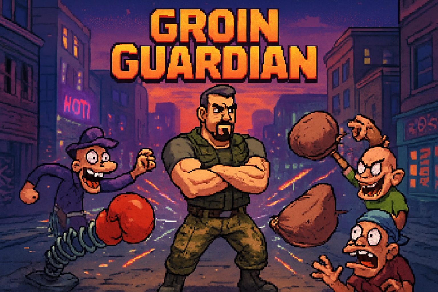 Groin Guard Goatee - Directional Shooter by Jabali AI