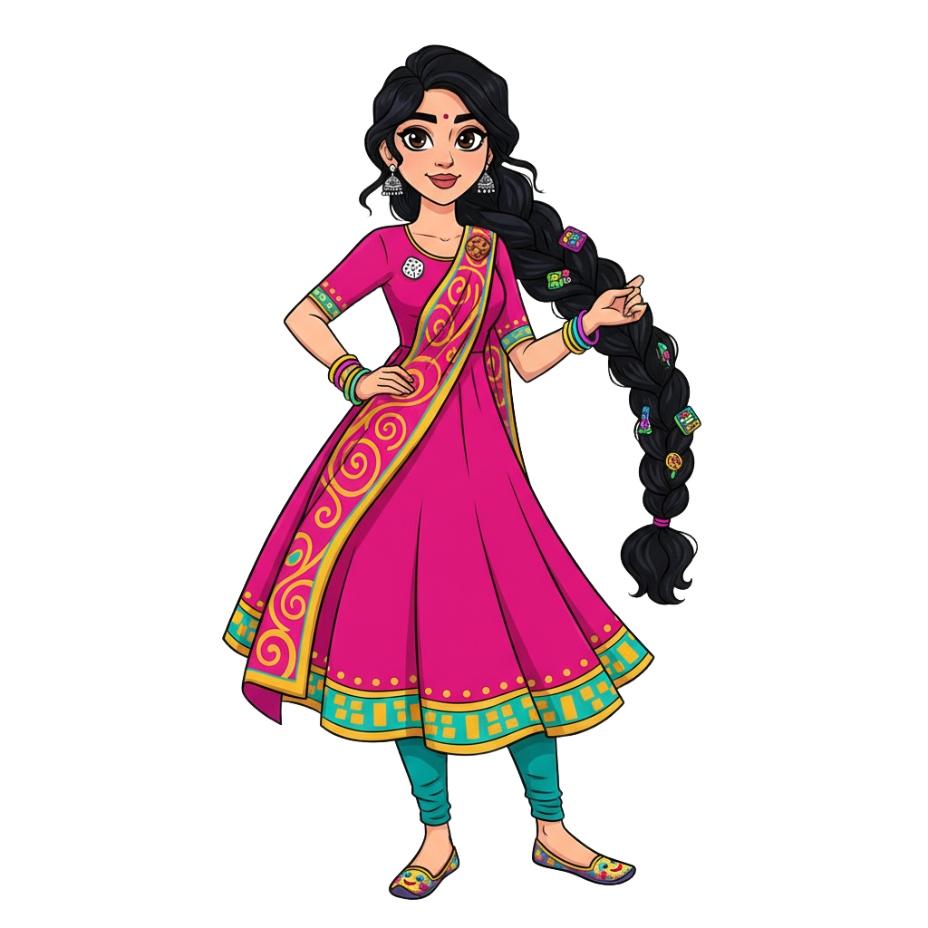 Rani Jaanvi - Jabali AI Poster