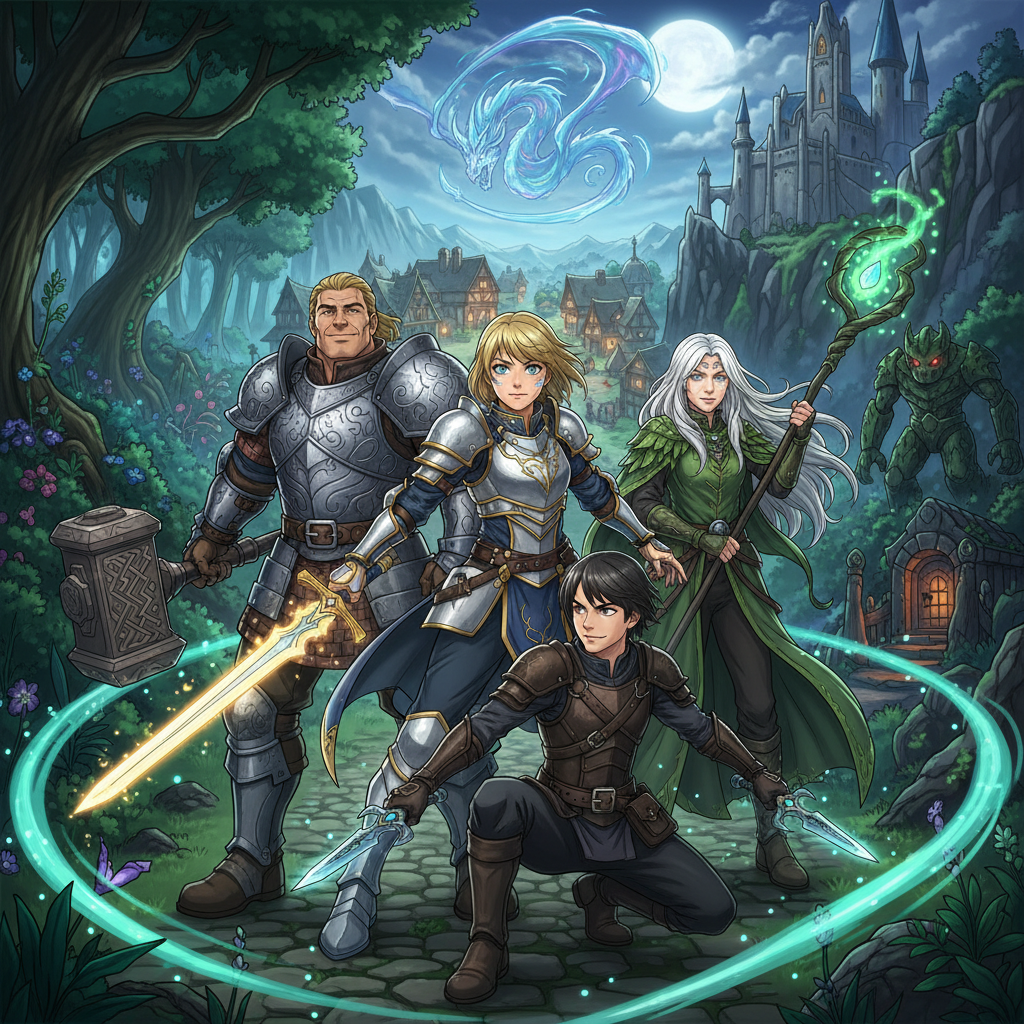 Realmforge Odyssey - Jabali AI Poster