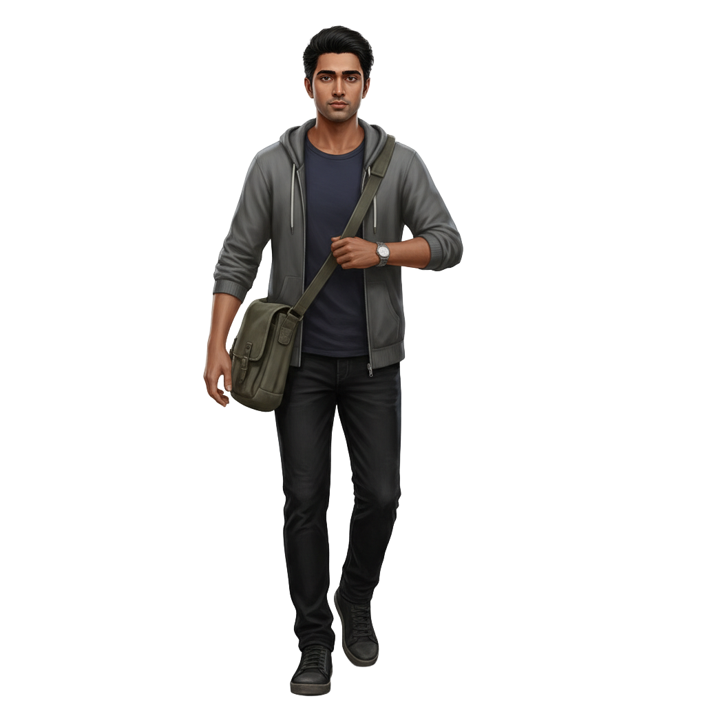 Aarav Sharma - Jabali AI Poster
