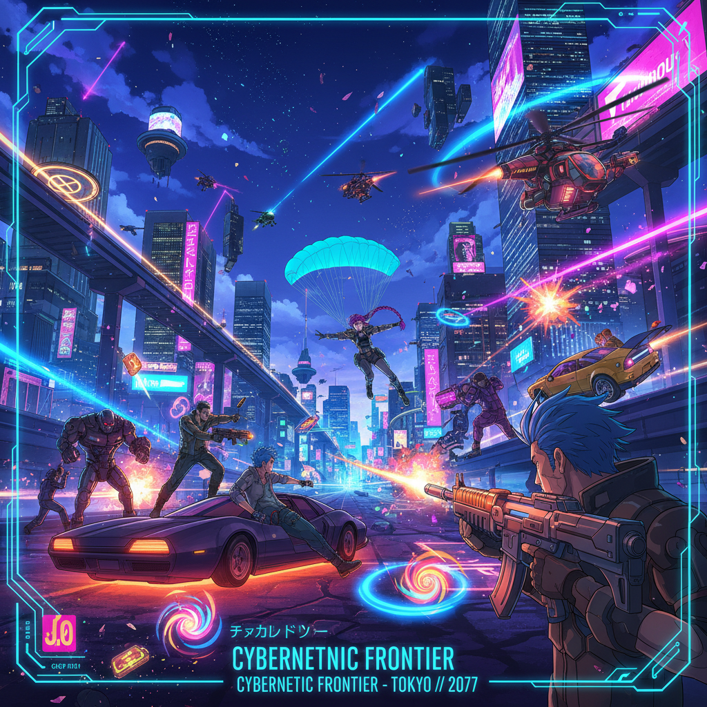 Neon City Rampage - 3D Open World by Jabali AI