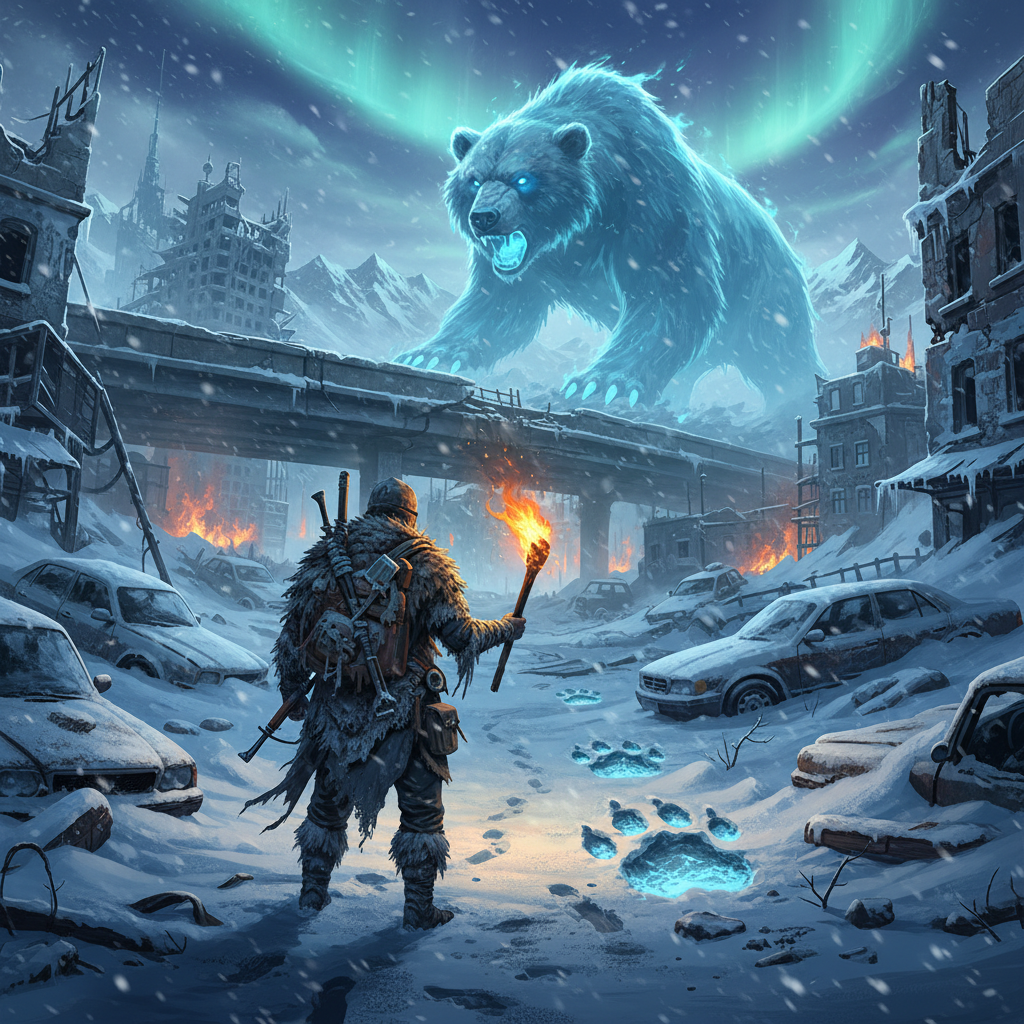 Frost Bear - Jabali AI Poster