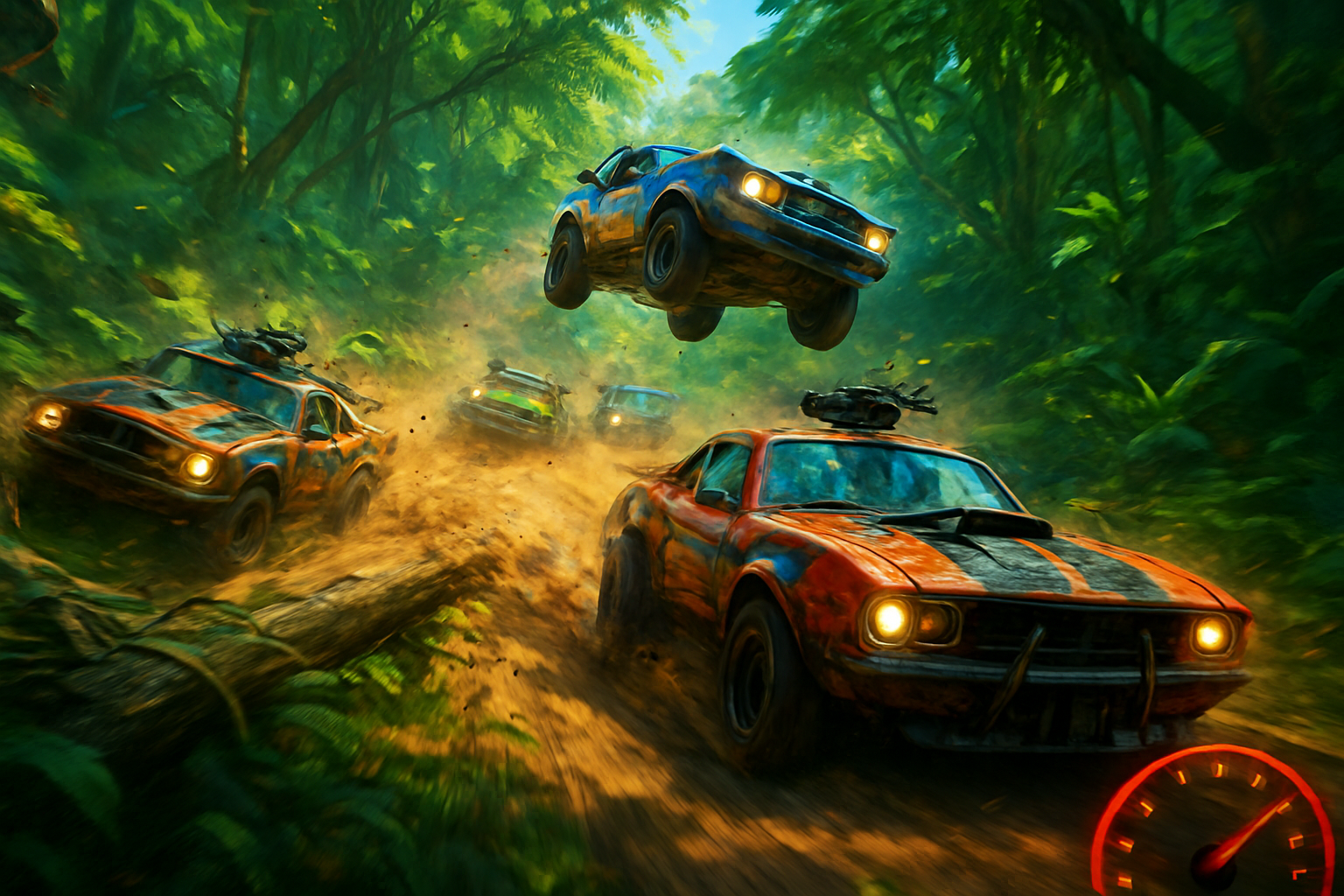 Jungle Road Rampage - 3D Racing by Jabali AI