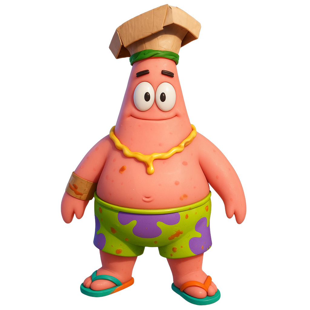 Patrick Star - Character Life Simulation by Jabali AI