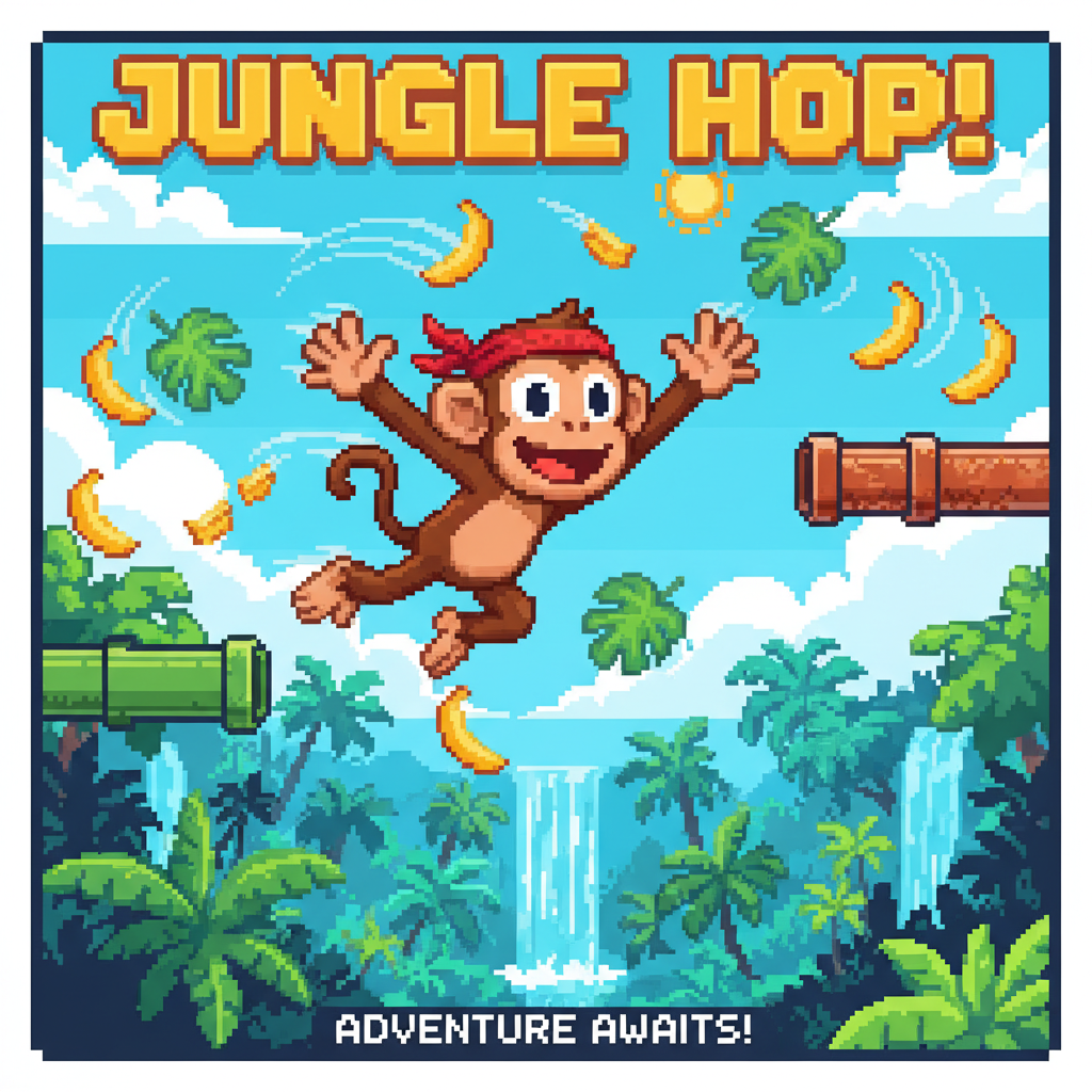 Jungle Jumper Monkey - Endless Tapping by Jabali AI