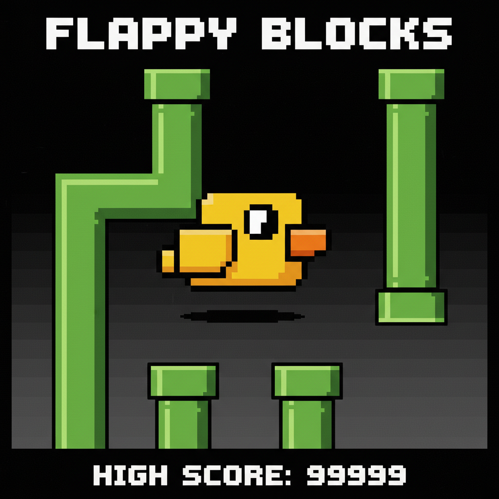 8-Bit Flappy - Endless Tapping by Jabali AI