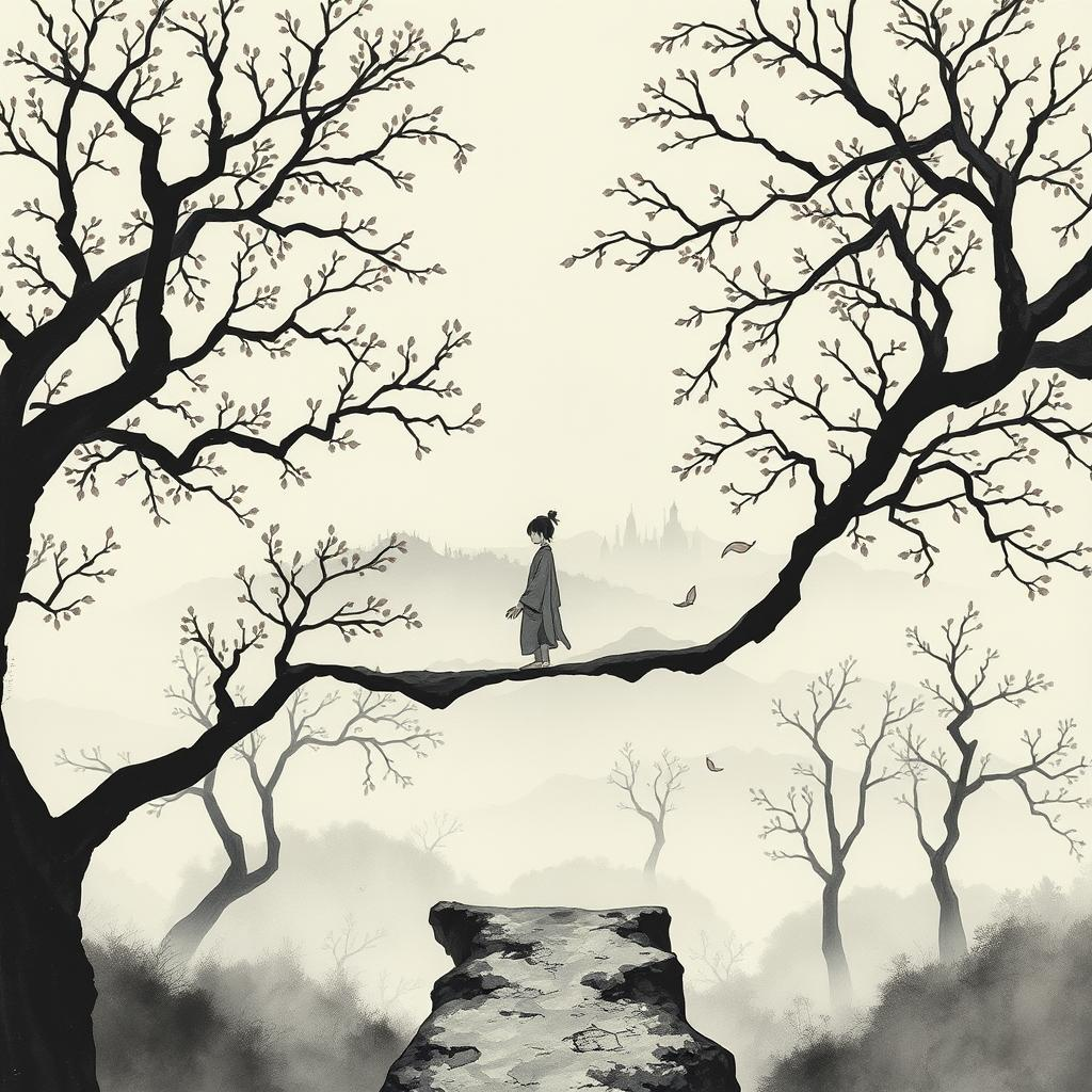 Origami Memory Orchard - Jabali AI Poster