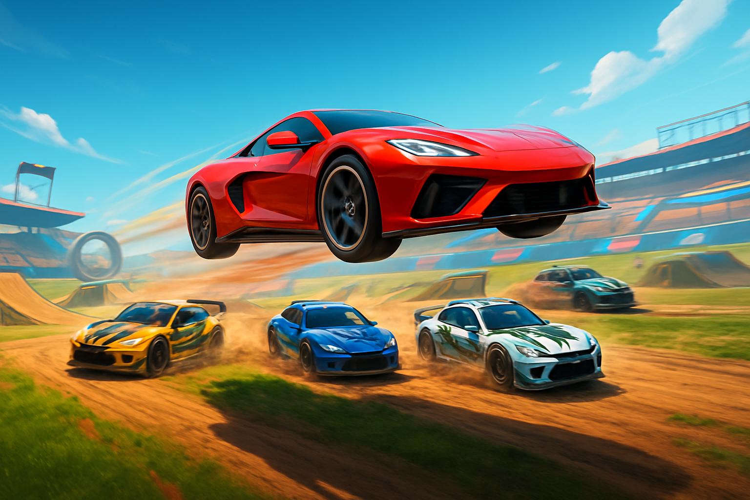 Arena Stunt Rivals - 3D Racing by Jabali AI