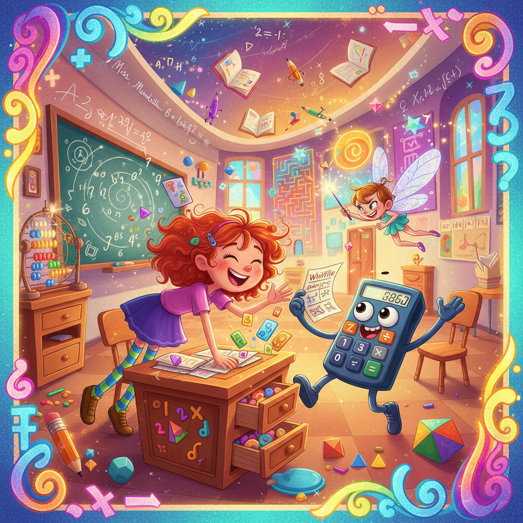 Tilly Twiddle’s Magical Maths - Jabali AI Poster