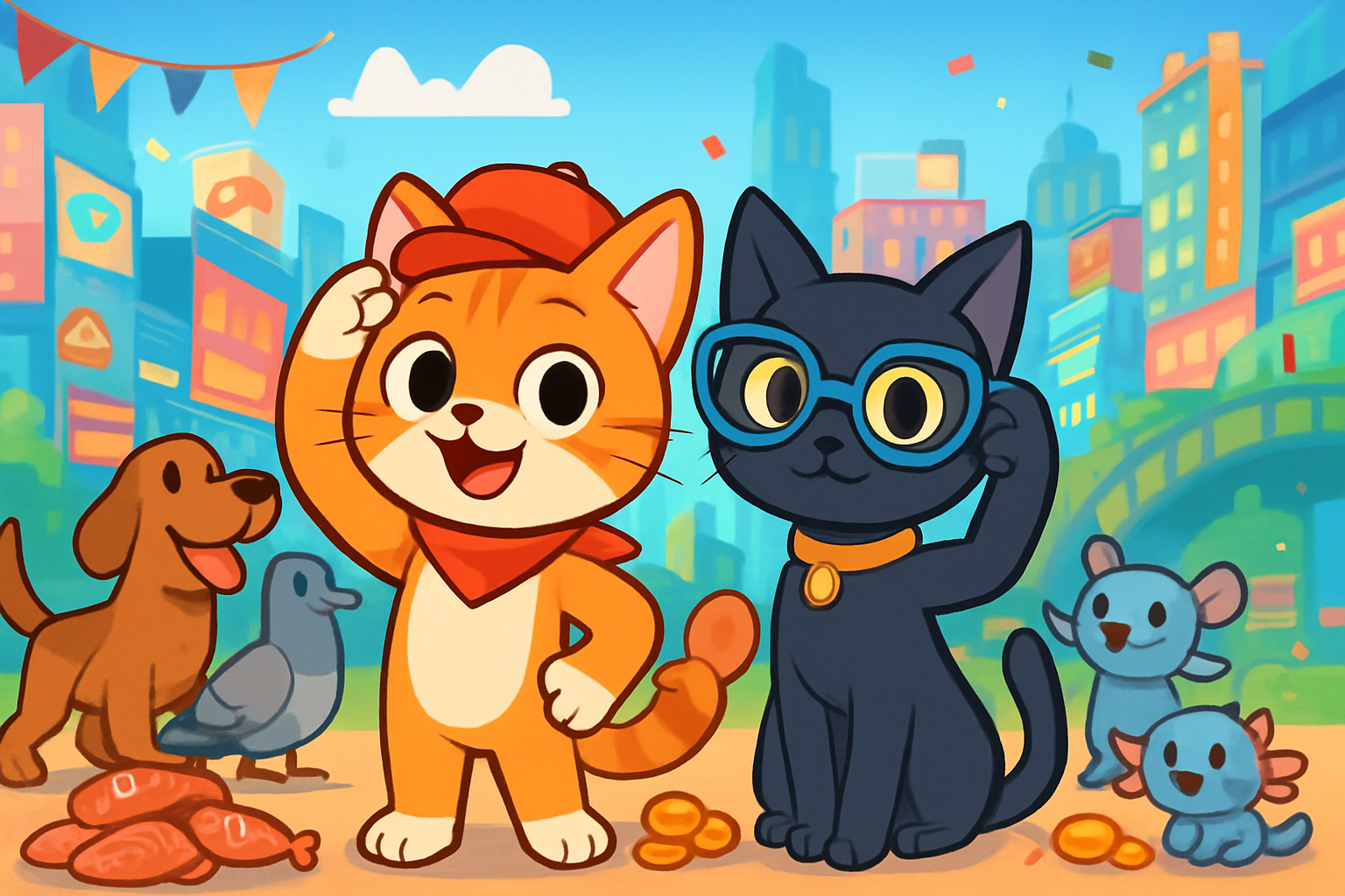 Empire Tails: City Quest - Adventure RPG by Jabali AI