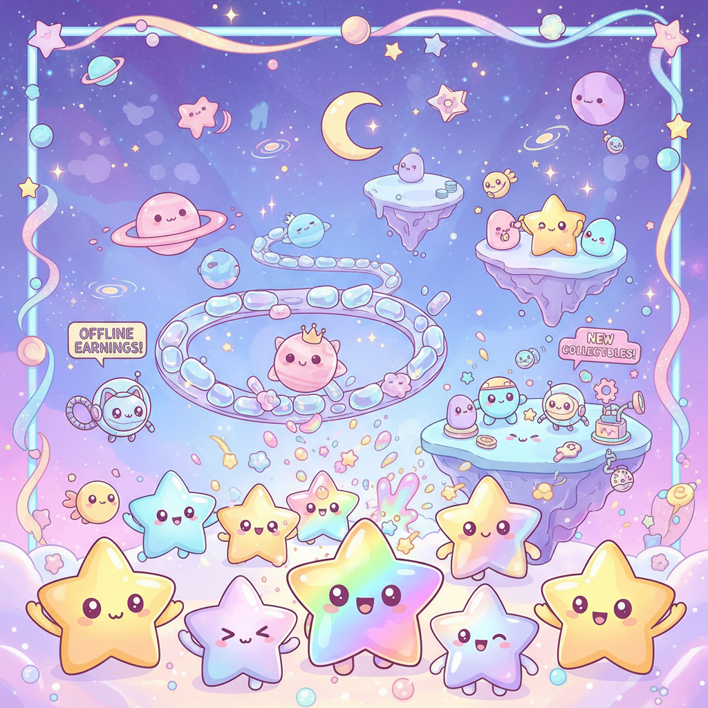 Stardust Tappers - Idle RPG by Jabali AI