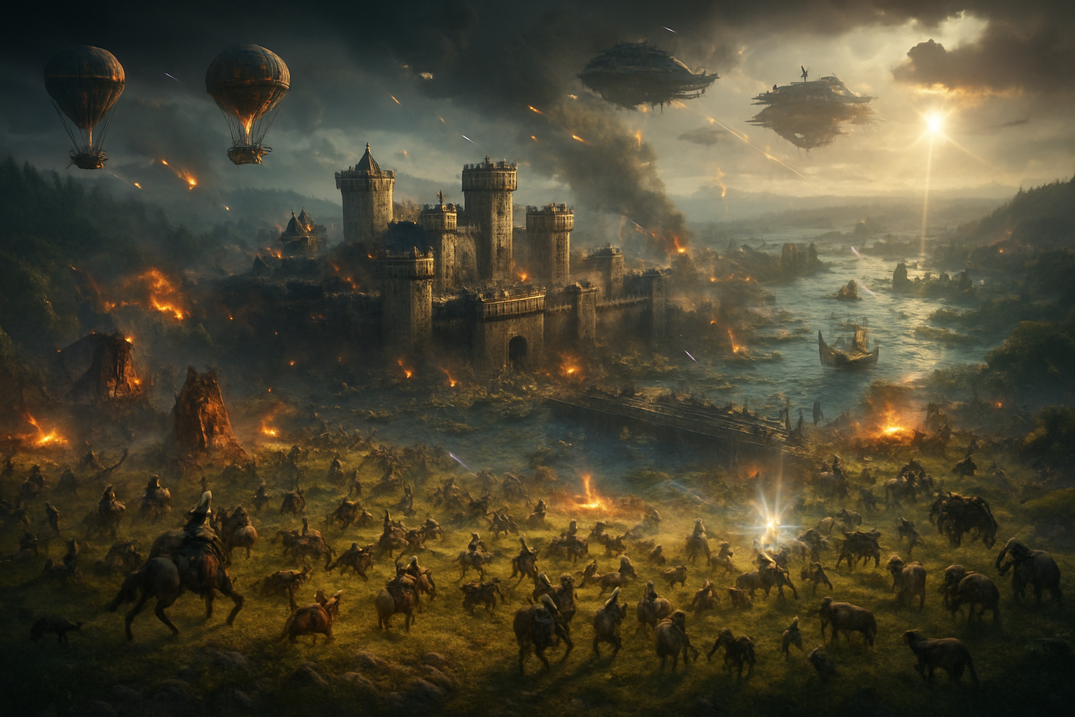 Fields of Firecraft - 3D Open World by Jabali AI