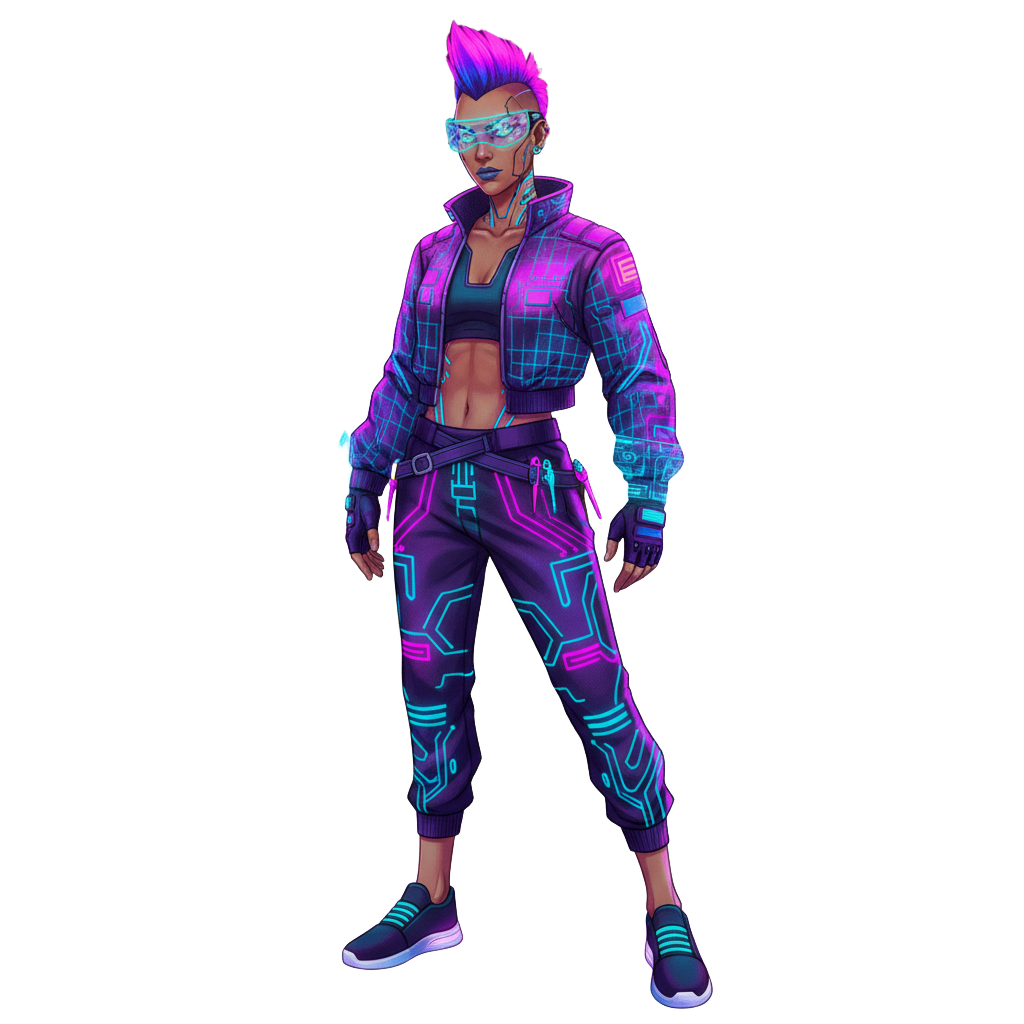 Neon Vex - Jabali AI Poster