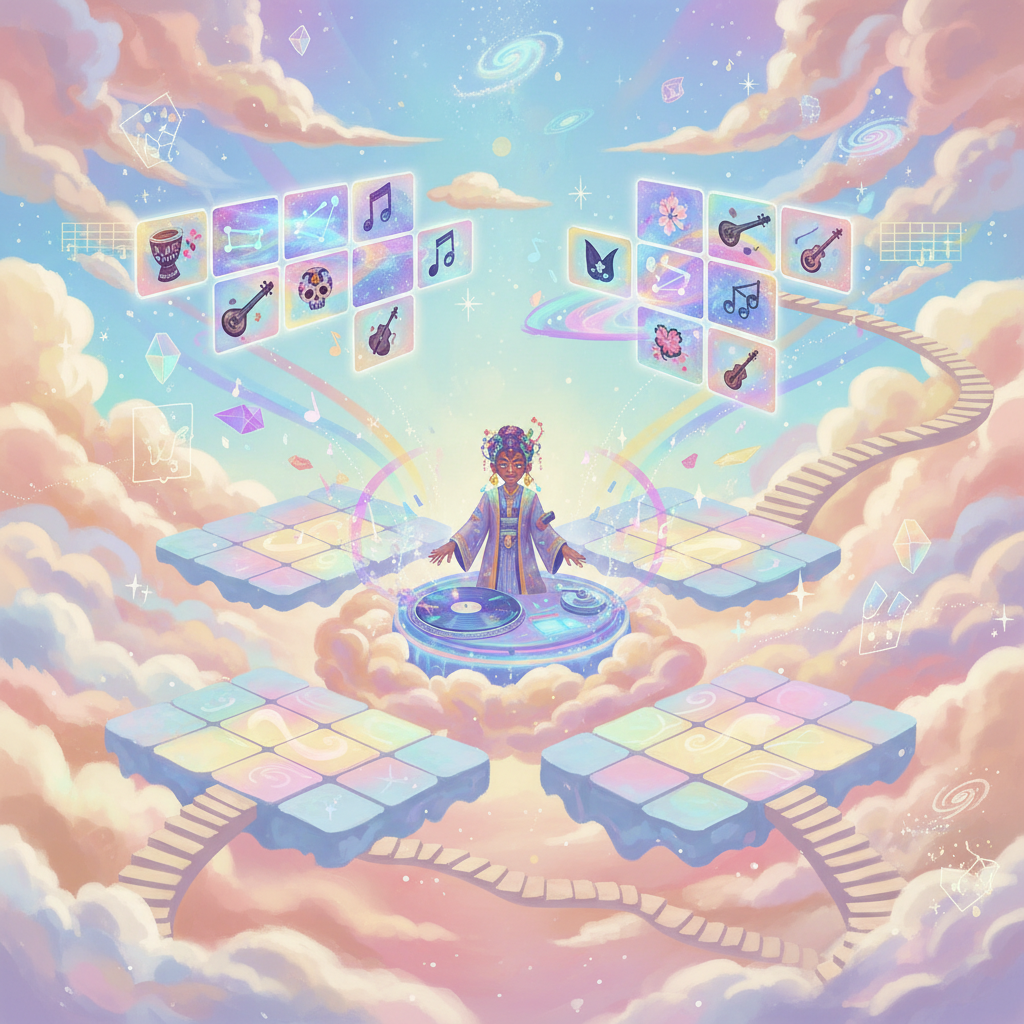 Quantum Groove Shift - Match 3 Puzzle by Jabali AI
