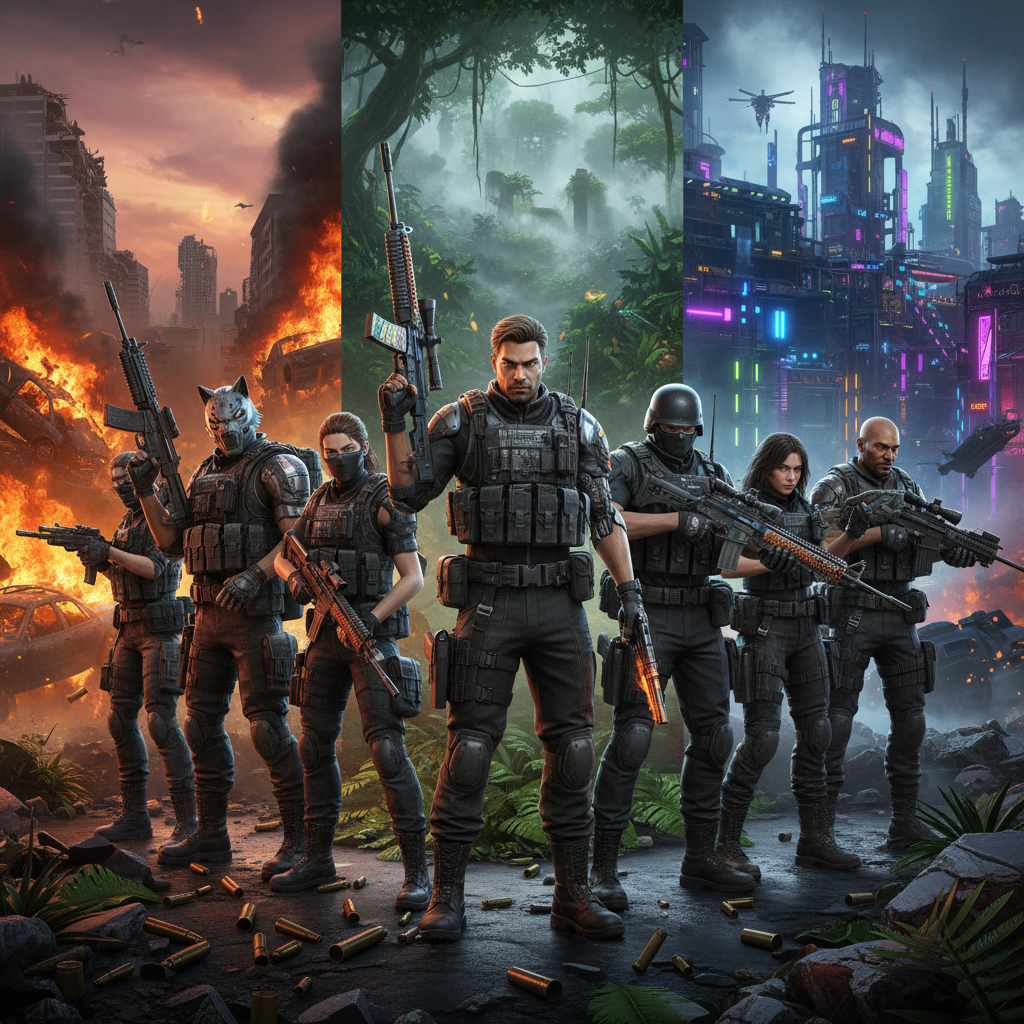 Frontline Operations - Directional Shooter by Jabali AI