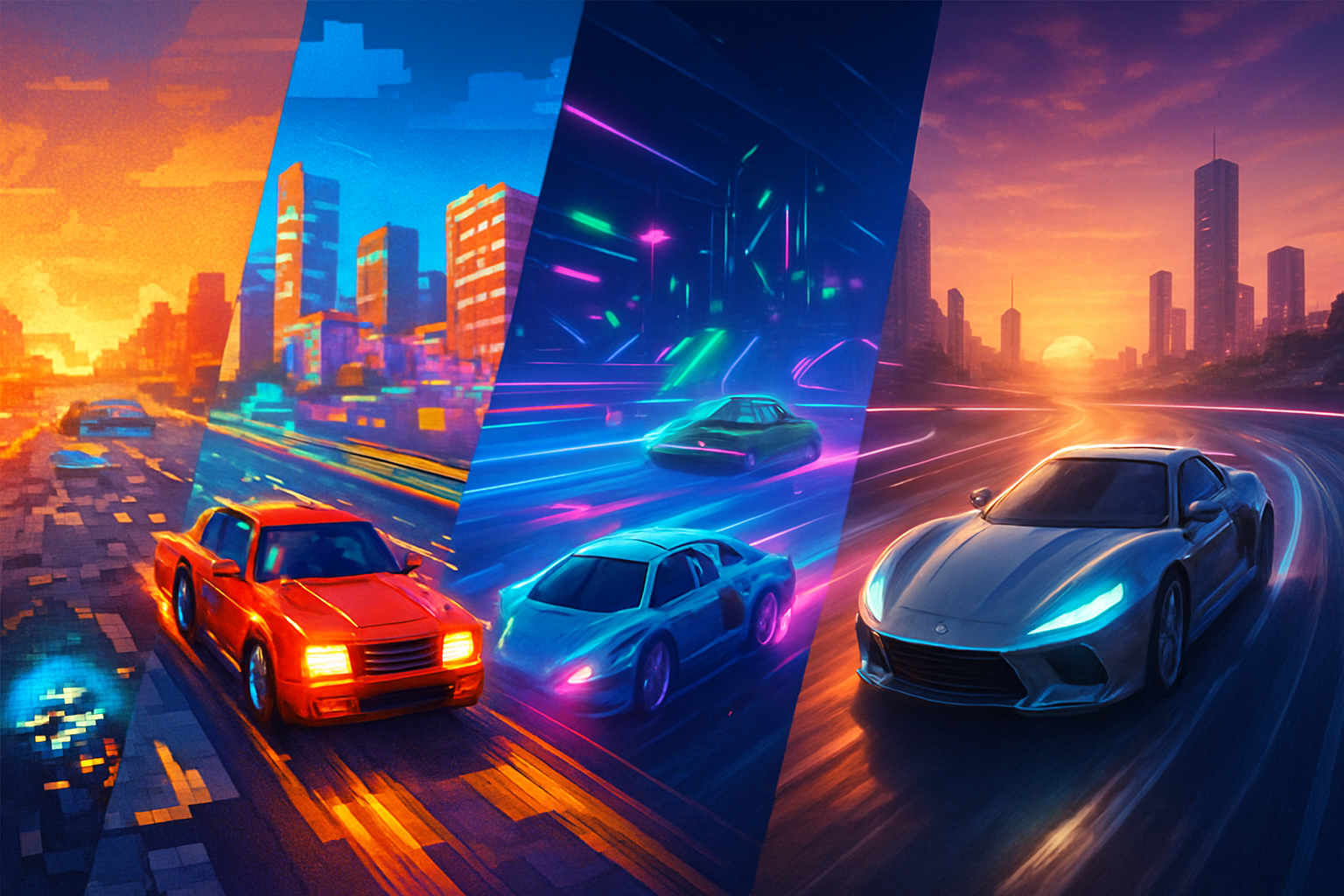 Arcade Legacy: Time Shift Racers - 3D Racing by Jabali AI