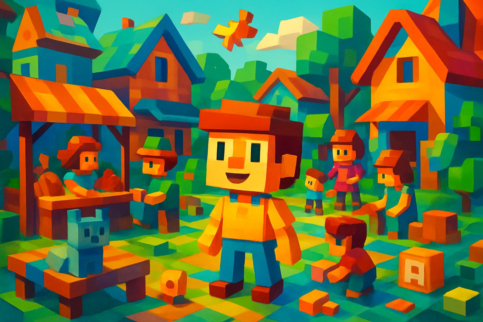 Blockscape Adventures - Adventure RPG by Jabali AI