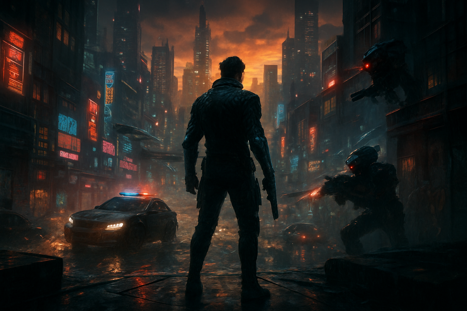 Neon Divide - 3D Open World by Jabali AI