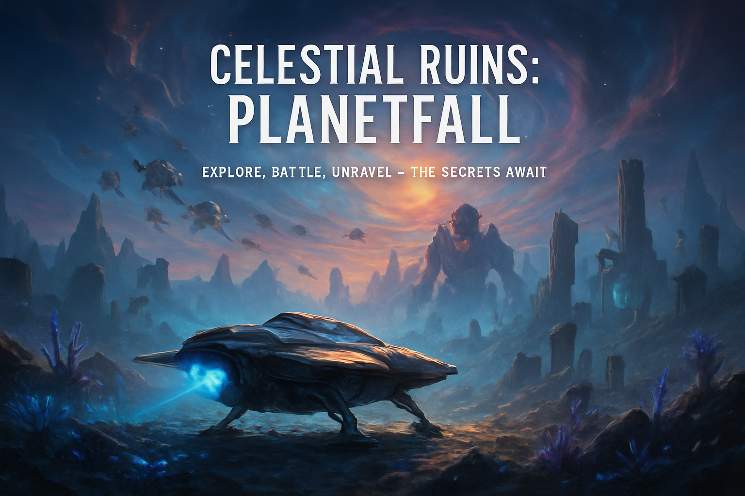 Celestial Ruins: Planetfall - Fixed Shooter Arcade by Jabali AI