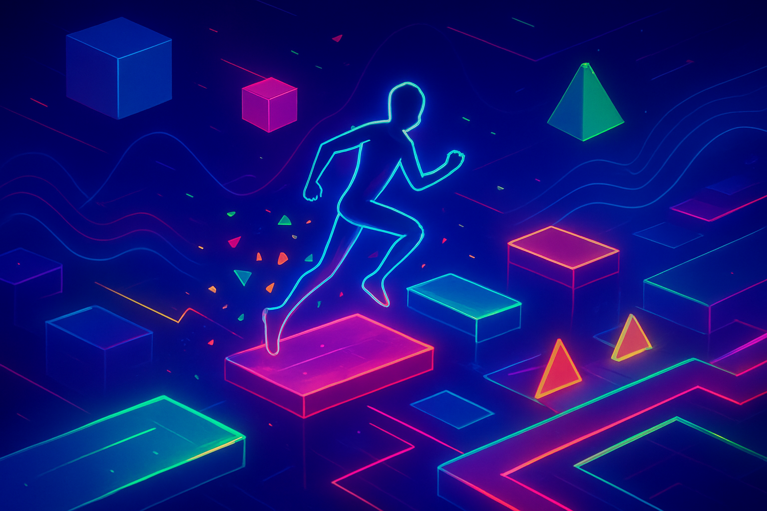 Rhythm Geometry Dash - Rhythm Platformer by Jabali AI