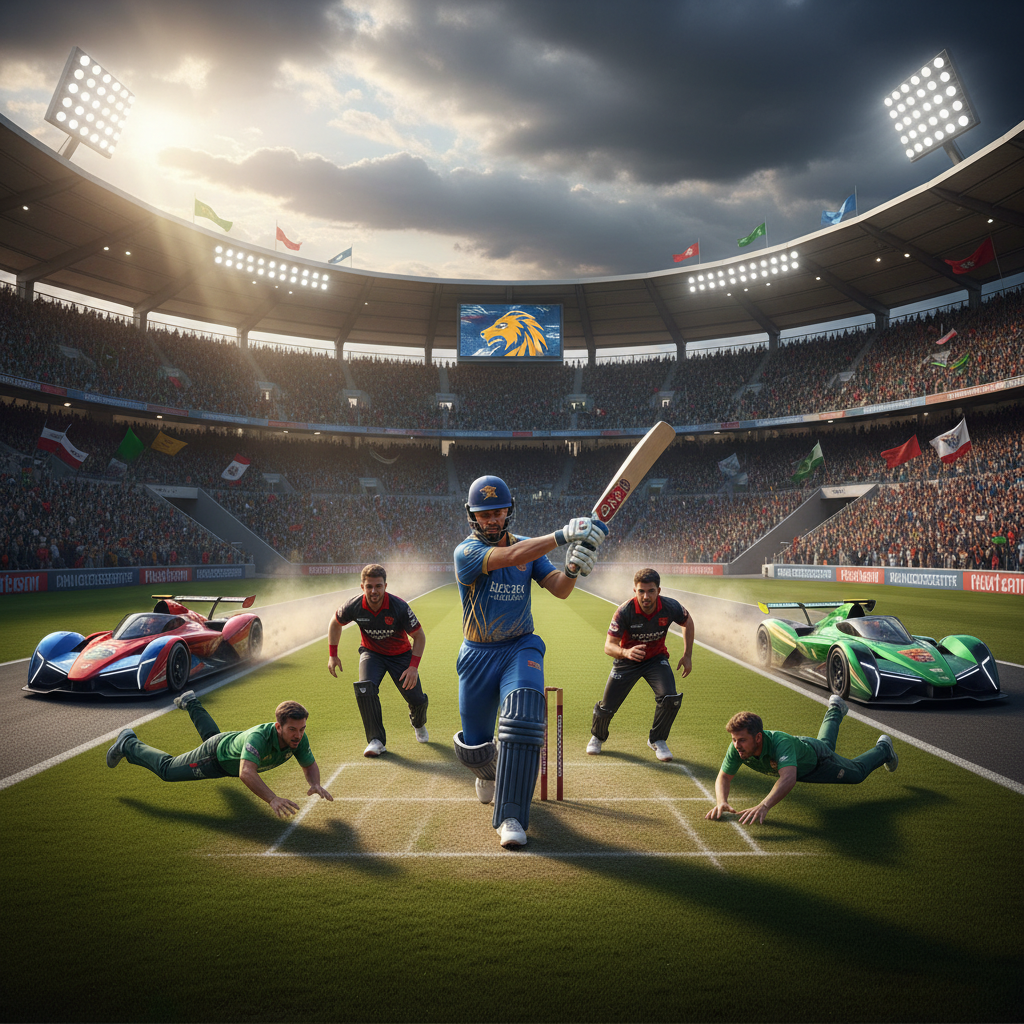 Cricket Championship Rivals - 3D Racing by Jabali AI