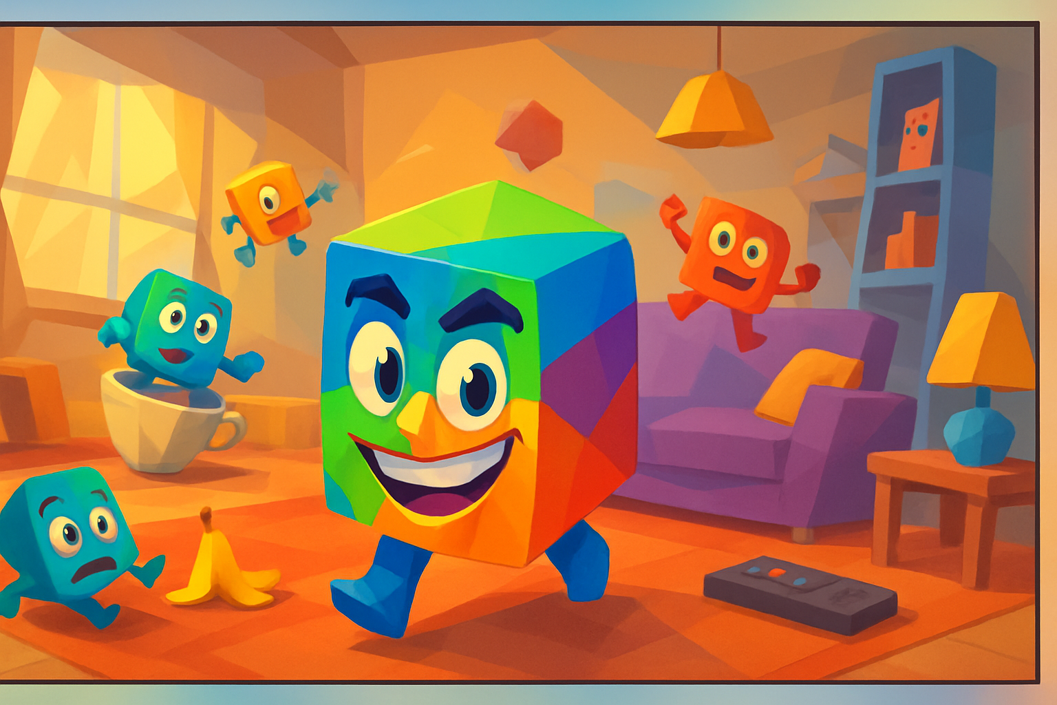 Benny Blockster - 3D Character Simulation by Jabali AI